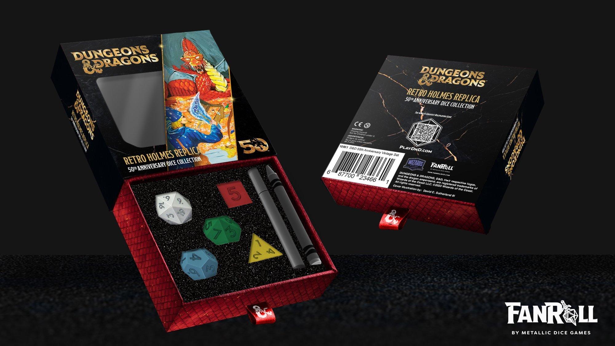 Dungeons & Dragons 50th Anniversary Vintage Set - Hasbro Pulse